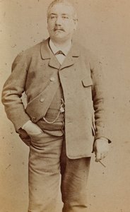 Portret van Henri Foucart overleden in Glasgow op 31/12/1841, gymnastiekleraar van de Prins Imperial, directeur van de school Olympe door Unbekannter Künstler