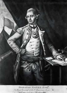 Portret van Horatio Gates (gravure)