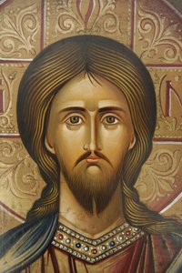 Portret van Jezus, Jeruzalem, Israël