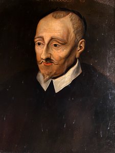 Portret van Ronsard. Priorij van Saint-Cosme, Touraine door Unbekannter Künstler