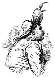 Portret van Sancho Panza