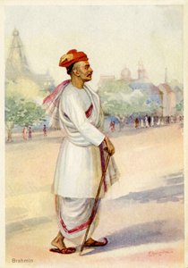 Portret van een Brahmaan door Unbekannter Künstler