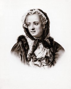 Portret van de koningin van Frankrijk Marie Lescszinska, koningin van Frankrijk (Leczinska, Lescszinka of Leszinka) door Unbekannter Künstler