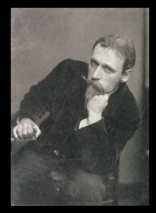 Portretfoto van Walter Crane (1845-1915) door Frederick Hollyer (1837-1933) 1886 door Unbekannt