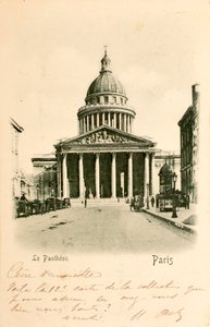 Ansichtkaart/Pantheon/Parijs/Seine/Ile de France/Frankrijk