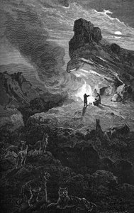 Prehistorie: Holbewoners door Unbekannter Künstler