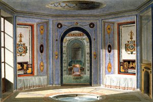 Project voor een badkamer onder Directoire, eind 18e eeuw