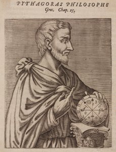 Pythagoras, Griekse filosoof en wiskundige, 6e eeuw v.Chr.