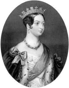 Koningin Victoria door Unbekannter Künstler