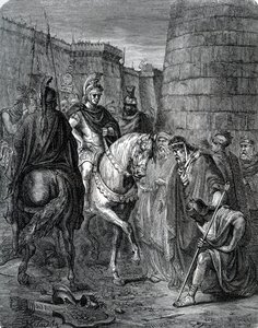 Quintus Caecilius Metellus Macedonicus (210-116 v.Chr.) in Griekenland na de Slag bij Scarpheia tegen de Achaeërs in 147 v.Chr. door Unbekannter Künstler