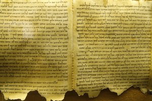 Qumran, Dode Zeerollen, Qumran, Israël door Unbekannt