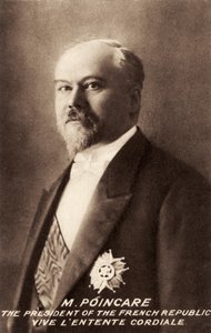 Raymond Poincaré - portret door Unbekannter Künstler