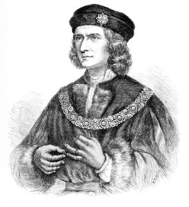 Richard III koning van Engeland (gravure)