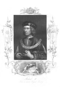 Richard III koning van Engeland (gravure) door Unbekannter Künstler
