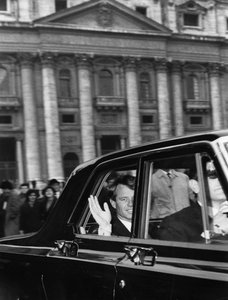 Robert Kennedy. Rome. 1966