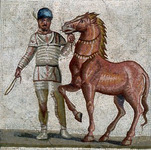 Romeinse wagenmenner, ca. 2e-3e eeuw na Chr.