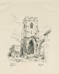Rugeley Kerk door Unbekannt