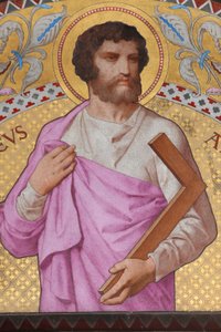Saint-Thaddeus mozaïek, Parijs, Frankrijk door Unbekannt