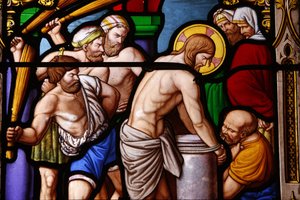 Saint Aignan Kerk, De Passie van Christus, Chartres, Frankrijk door Unbekannt