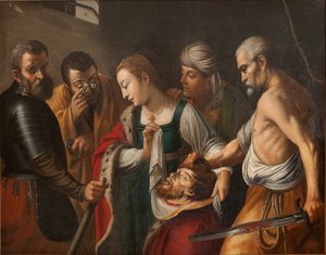 Salomon met het hoofd van Johannes de Doper. G. Seghers, begin 17e eeuw door Unbekannter Künstler