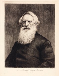 Samuel F B Morse, Amerikaanse kunstenaar en de uitvinder van de morsecode, ca. 1870 door Unbekannt
