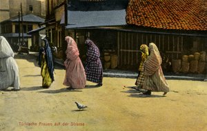 Sarajevo - gesluierde Turkse vrouwen