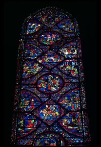 Scènes uit het Leven van Karel de Grote (747-814) uit de omgang, ca. 1215-35 door Unbekannt