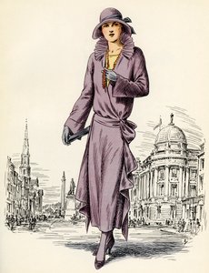 Schotse vrouwenmode: 1922 door Unbekannter Künstler