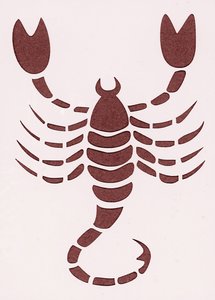 Teken van de dierenriem: de Schorpioen (Astrologisch teken: schorpioen) Privécollectie door Unbekannter Künstler