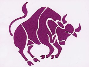 Teken van de dierenriem: de stier (Astrologisch teken: stier) Privécollectie