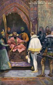 Sir J Mildenhall ontvangen door Akbar de Grote