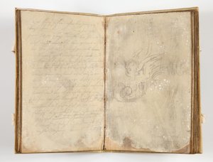 Schetsboek met 22 vellen
