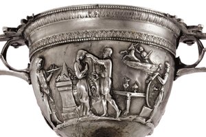 Skyphos, ca. laat 1e eeuw v.Chr. - vroeg 1e eeuw n.Chr.