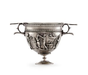 Skyphos, ca. laat 1e eeuw v.Chr. - vroeg 1e eeuw n.Chr. door Unbekannt