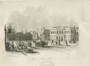 Stafford - Marktplein: gravure, nd [ca. 1841]