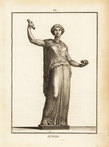 Standbeeld van de Romeinse godin Juno, koningin van de goden door Unbekannt