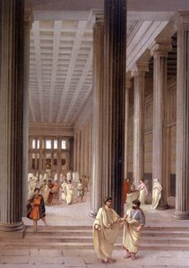 Tempel in Pompeii