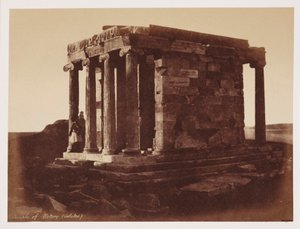 Tempel van de Overwinning, Athene, ca. 1849