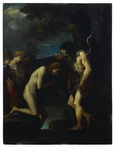De Doop van Christus door Unbekannter Künstler