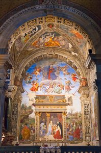 De Carafa-kapel, Santa Maria sopra Minerva, Rome, Italië (foto)