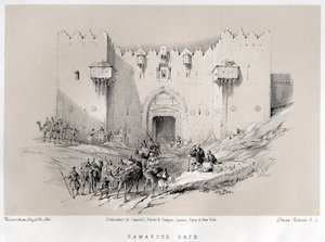De Damascuspoort door Unbekannter Künstler