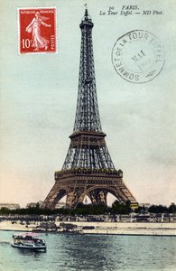 De Eiffeltoren door Unbekannter Künstler