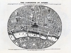 Het labyrint van Londen door Unbekannt