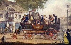 De Nieuwe Stoomwagen door Unbekannter Künstler