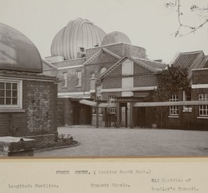 De Nulmeridiaan bij het Koninklijk Observatorium, Greenwich, Londen