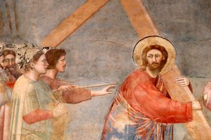 De Scrovegni-kapel. Fresco door Giotto