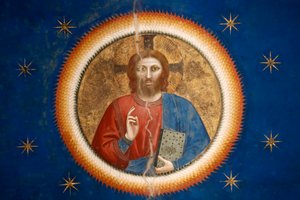 De Scrovegni-kapel. Fresco door Giotto