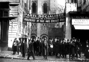 Het Socialistisch Congres in Tours, Frankrijk 25-30 december