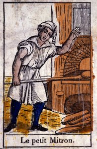 De kleine bakkersjongen, ca. 1850 door Unbekannter Künstler