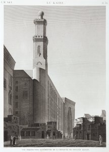 De moskee van Sultan Hassan, Caïro, Egypte, ca. 1798 door Unbekannt